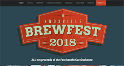 Desktop Screenshot of knoxvillebrewfest.com